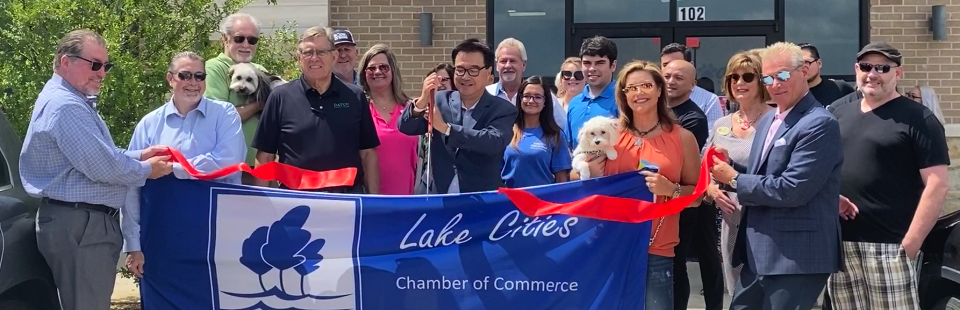Lake Cities Chamber of Commerce | Doggie's Wonderland Ribbon Cutting | 05-27-21