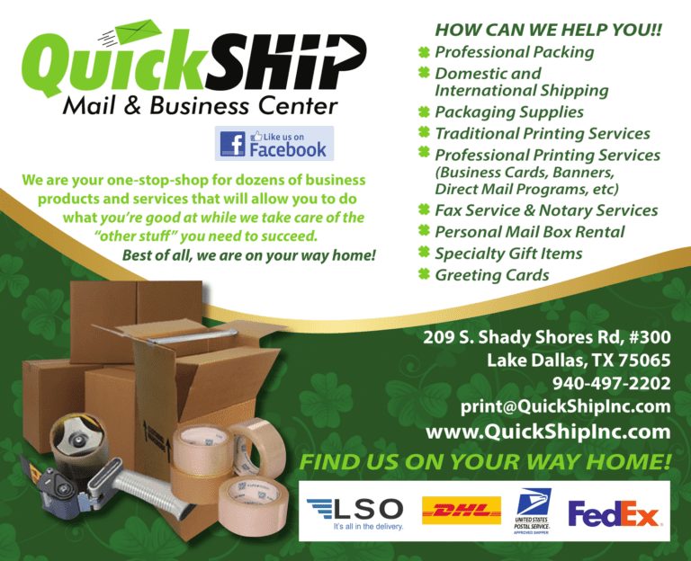 QuickShip Mail and Business Center, Lake Dallas, TX